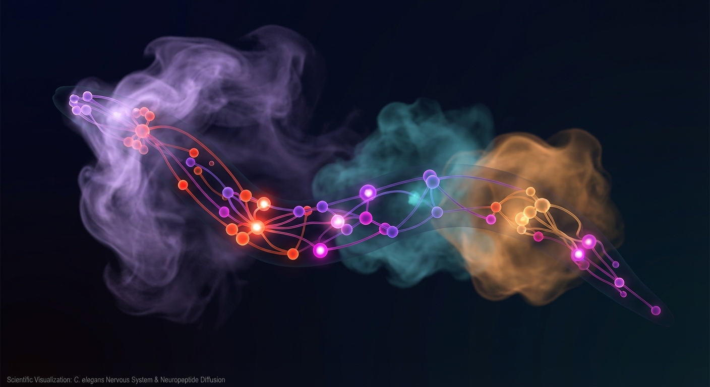 Mockup 8: Neuropeptide volumetric clouds